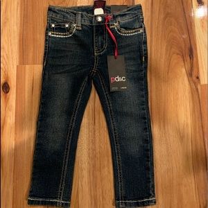 “PD&C” girls jeans size 2T